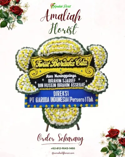 Papan Bunga Duka di Dayeuhluhur